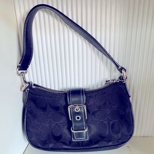 Black Coach shoulder bag